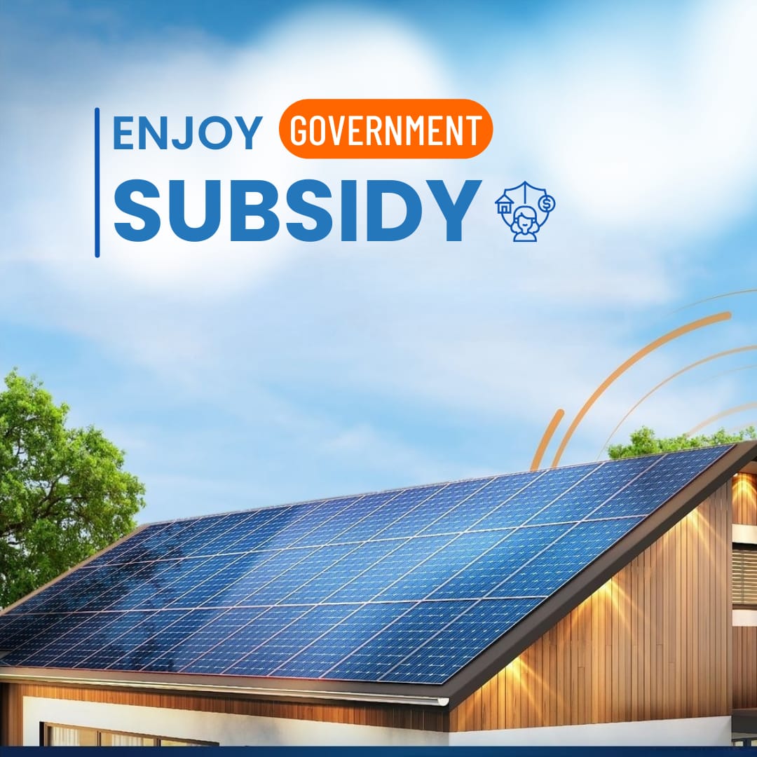 Government subsidy for solar energy